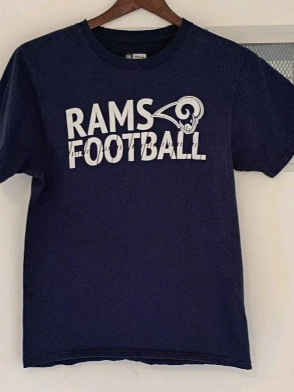 Los Angeles Rams NFL Team Apparel Vintage M Blue T-Shirt